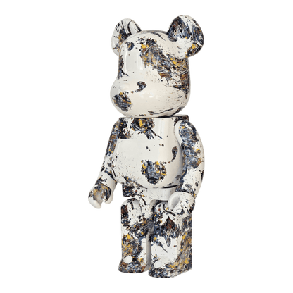 Bearbrick Jackson Pollock Studio "Splash" 1000% schräg