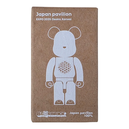 Bearbrick Japan Pavilion Expo 2025 100% Front