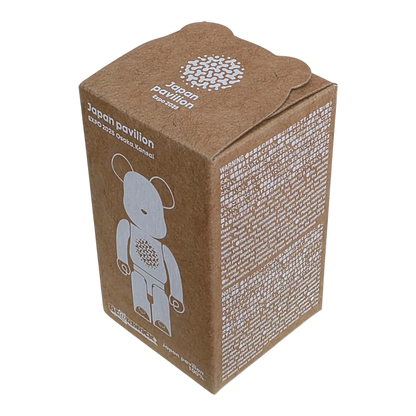 Bearbrick Japan Pavilion Expo 2025 100% schräg