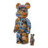 Bearbrick Jean-Michel Basquiat #10 100%+400% schräg