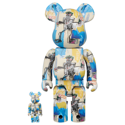 Bearbrick Jean-Michel Basquiat 12th Version 100%+400% Herstellerbild 1