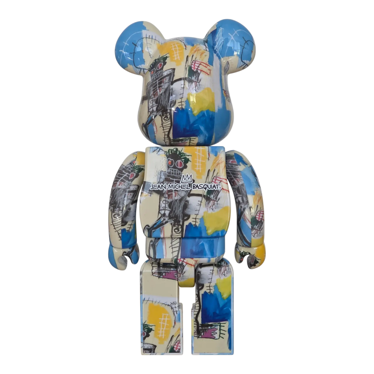 Bearbrick Jean-Michel Basquiat 12th Version 100%+400% Rückseite