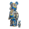 Bearbrick Jean-Michel Basquiat 12th Version 100%+400% schräg