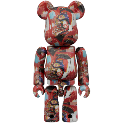 Bearbrick Jean-Michel Basquiat 13th Version 100%+400% Herstellerbild 1