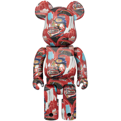 Bearbrick Jean-Michel Basquiat 13th Version 100%+400% Herstellerbild 2