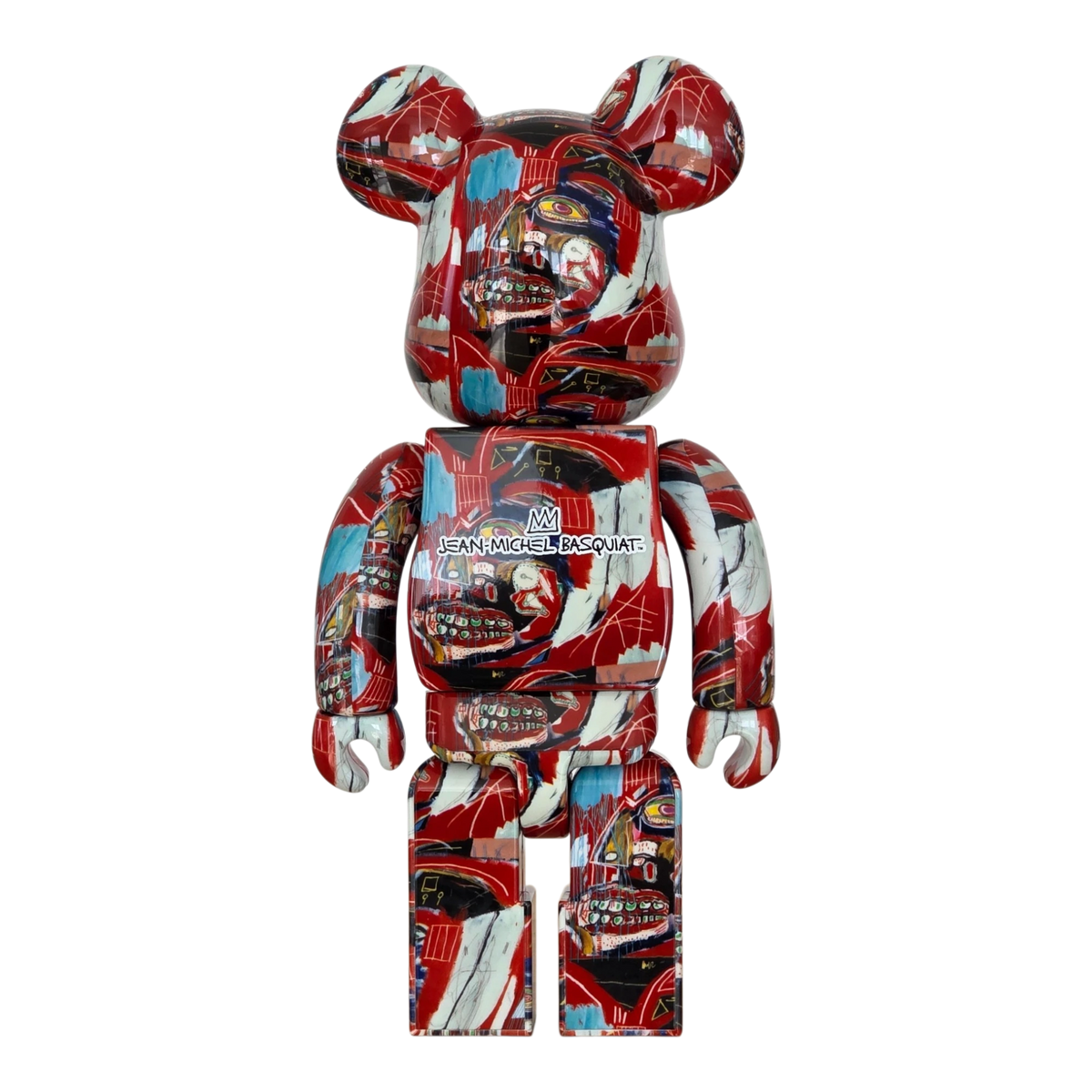 Bearbrick Jean-Michel Basquiat 13th Version 100%+400% Rückseite