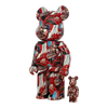 Bearbrick Jean-Michel Basquiat 13th Version 100%+400% schräg