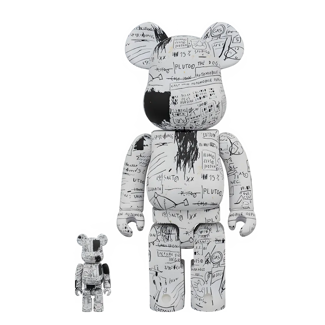 Bearbrick Jean-Michel Basquiat #3 100%+400% Herstellerbild 1