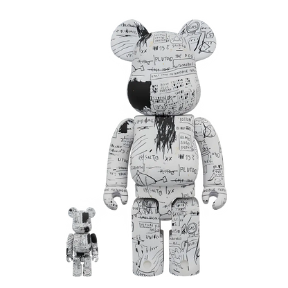 Bearbrick Jean-Michel Basquiat #3 100%+400% Herstellerbild 1