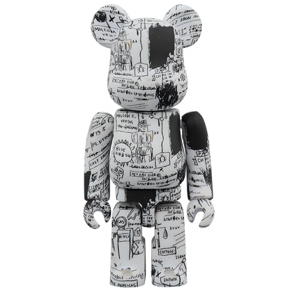 Bearbrick Jean-Michel Basquiat #3 100%+400% Herstellerbild 2