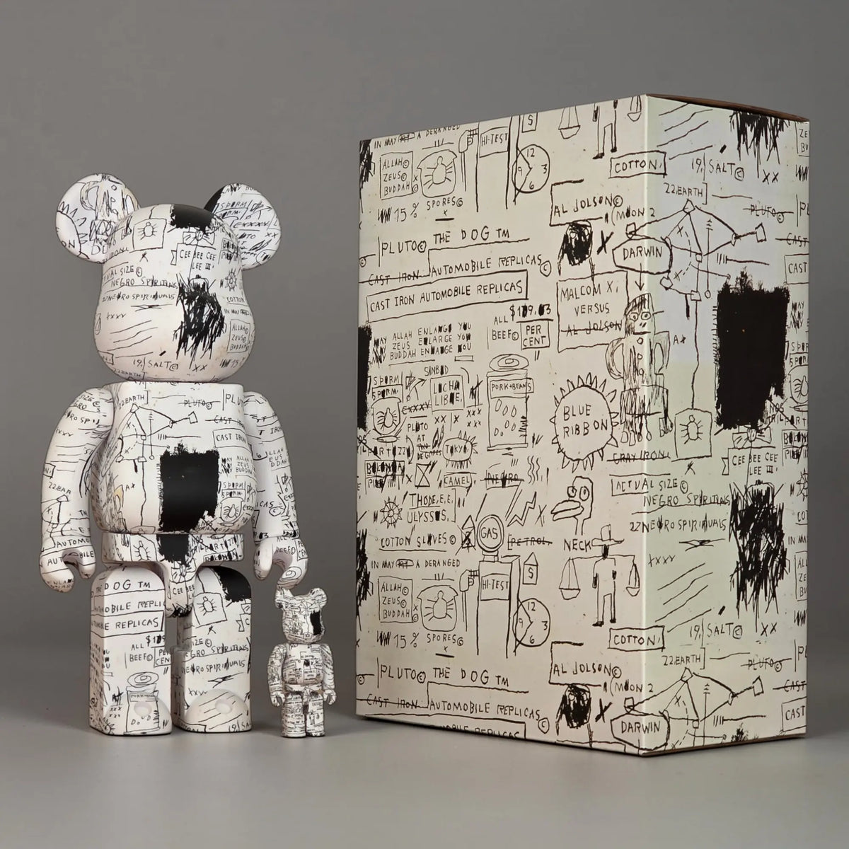 Bearbrick Jean-Michel Basquiat #3 100%+400% mit Verpackung
