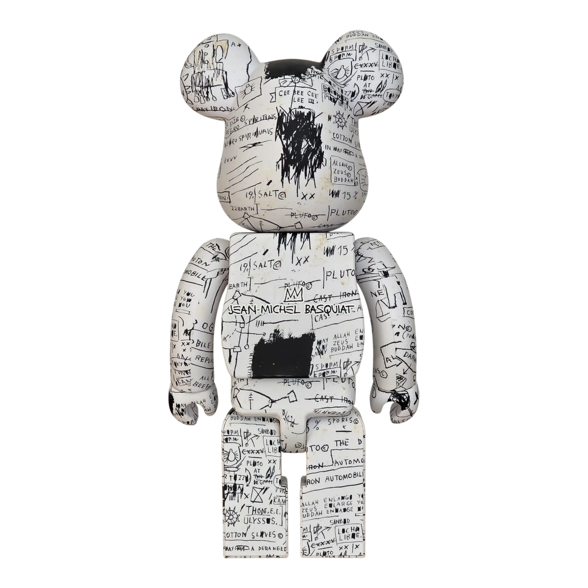 Bearbrick Jean-Michel Basquiat #3 100%+400% Rückseite