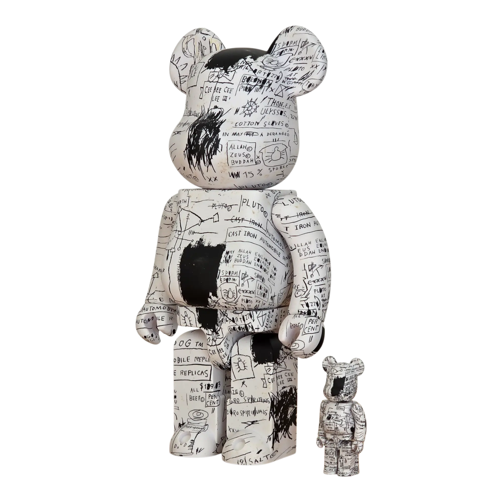 BE@RBRICK BASQUIAT #7 100％ & 400％ バスキア アメコミ BE@RBRICK