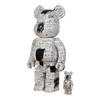 Bearbrick Jean-Michel Basquiat #3 100%+400% schräg