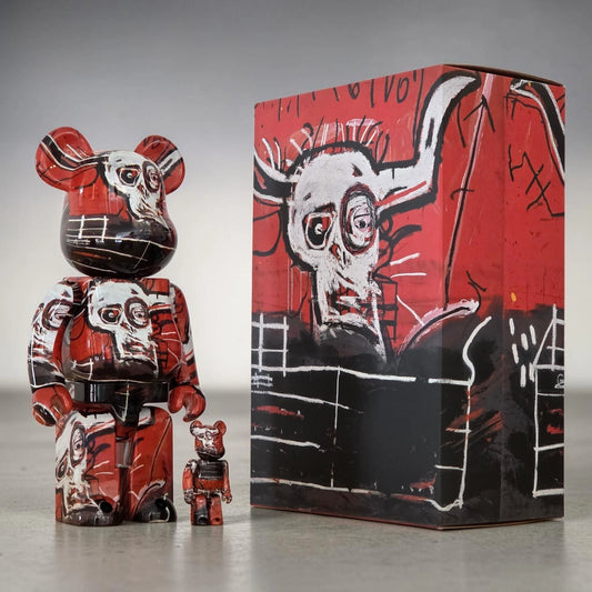 Bearbrick Jean-Michel Basquiat #5 100%+400% mit Verpackung