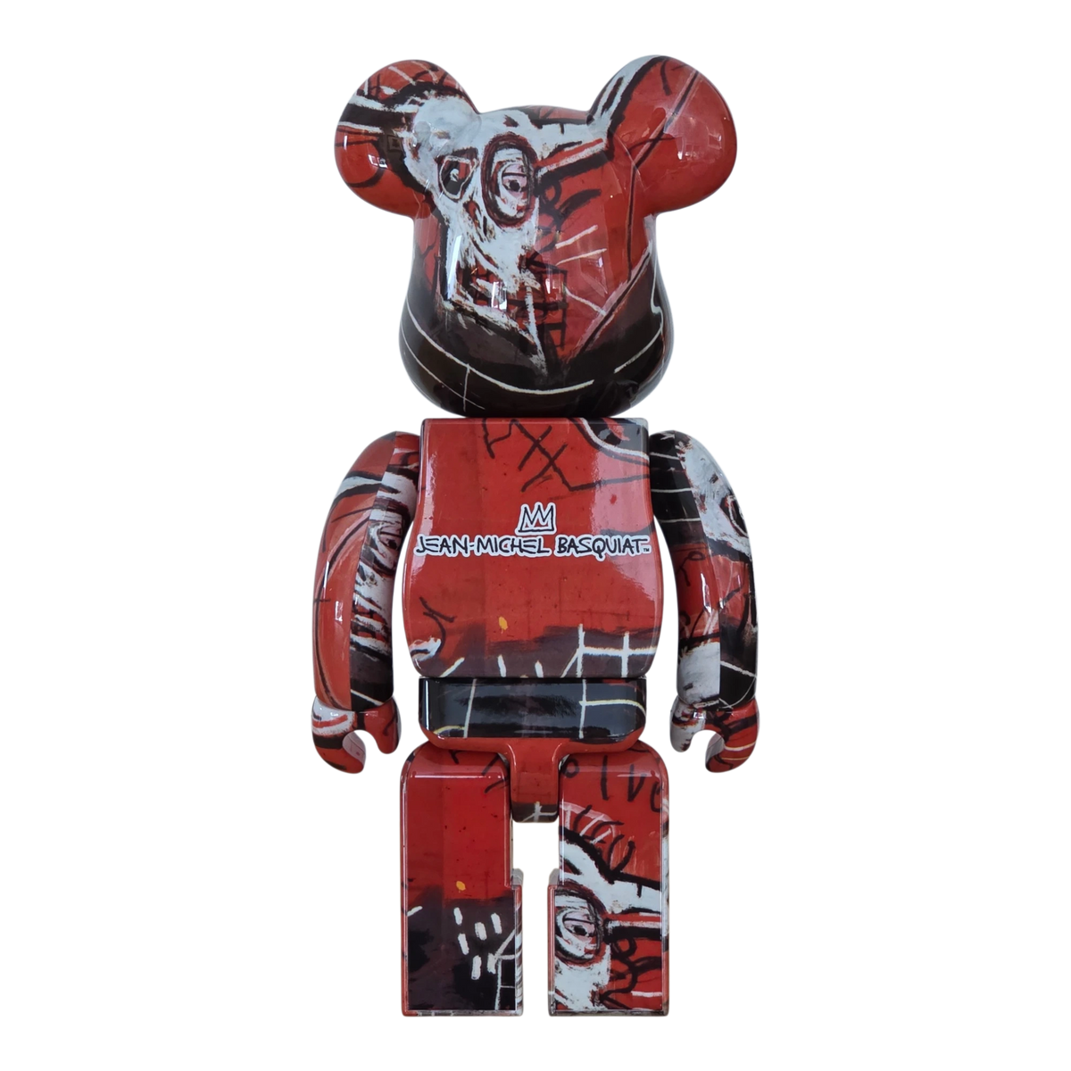 Bearbrick Jean-Michel Basquiat #5 100%+400% Rückseite