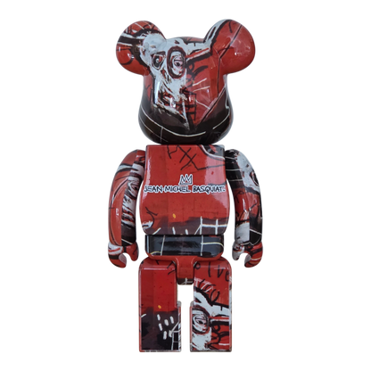 Bearbrick Jean-Michel Basquiat #5 100%+400% Rückseite