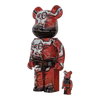 Bearbrick Jean-Michel Basquiat #5 100%+400% schräg