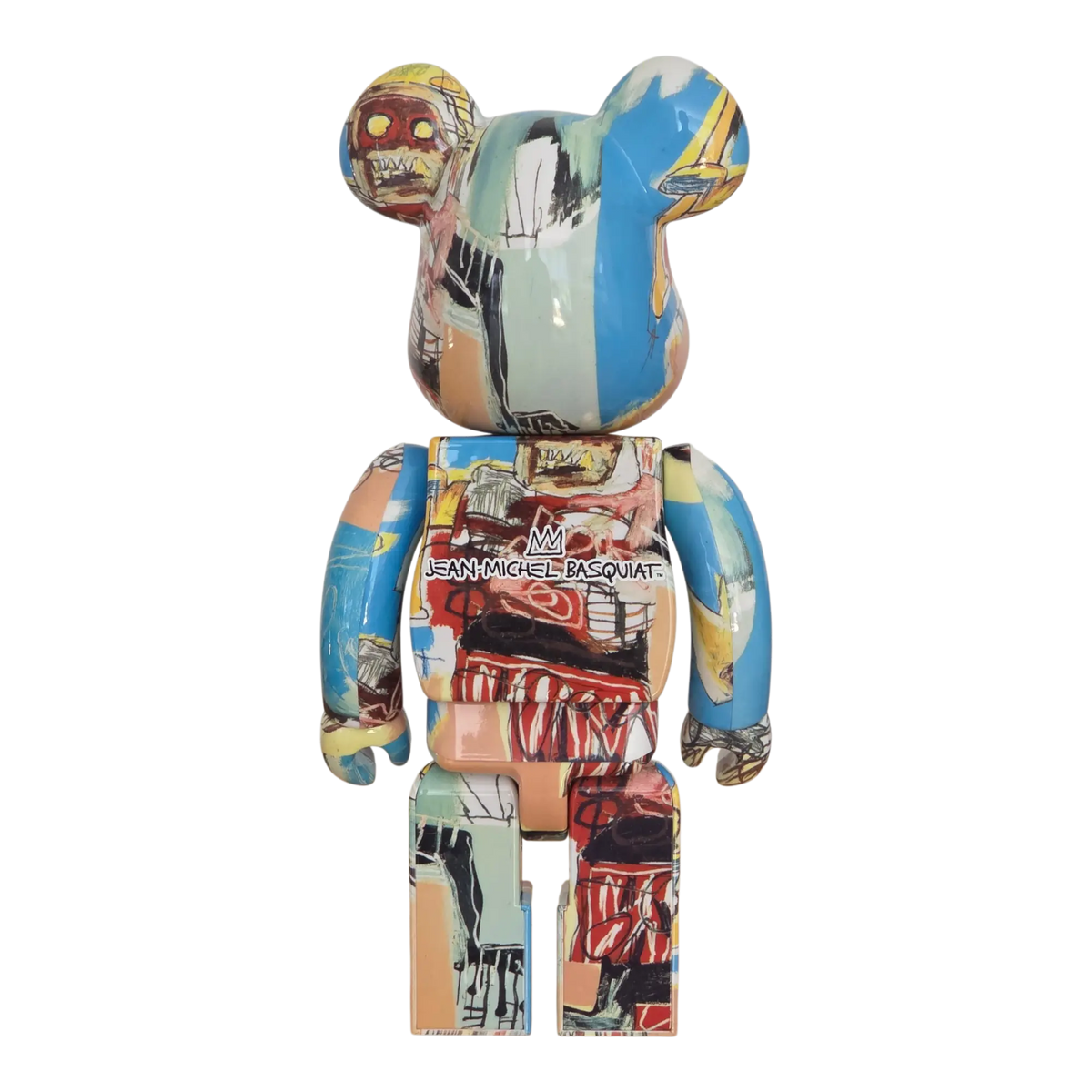 Bearbrick Jean-Michel Basquiat #6 100%+400% Rückseite