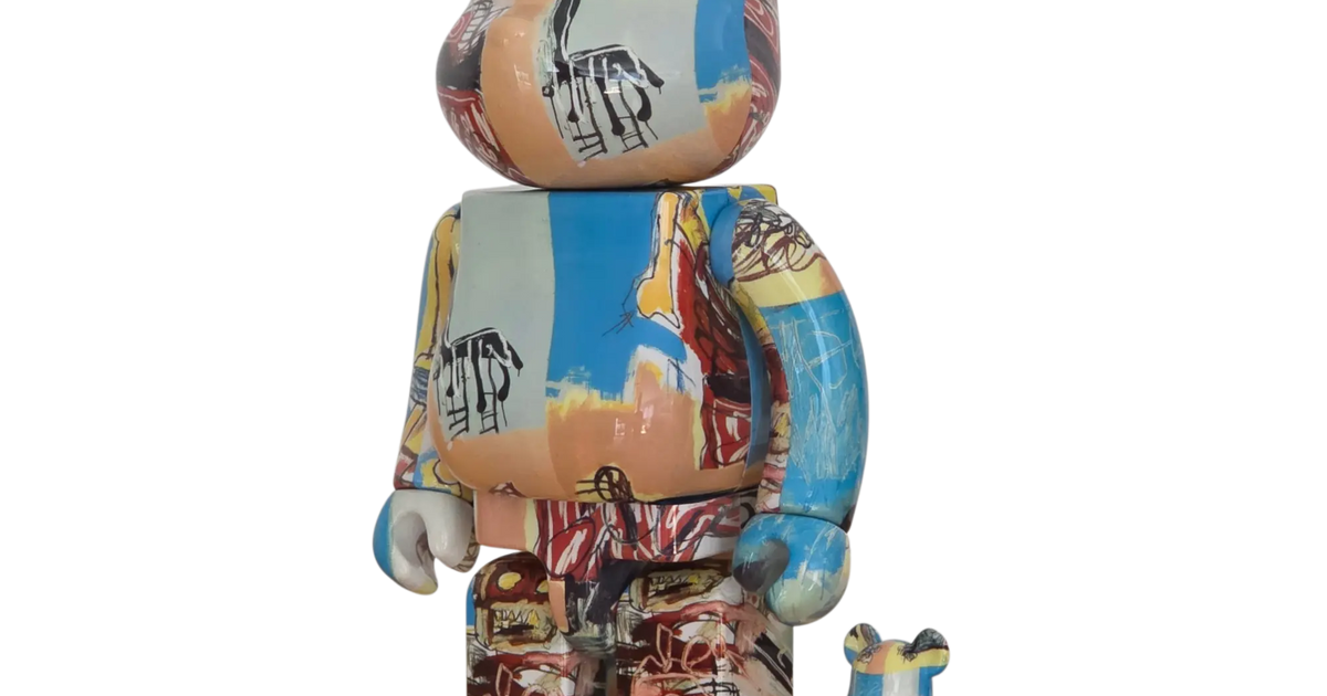 BE@RBRICK Jean-Michel Basquiat #6 100%+400% | MyBearBrick.de