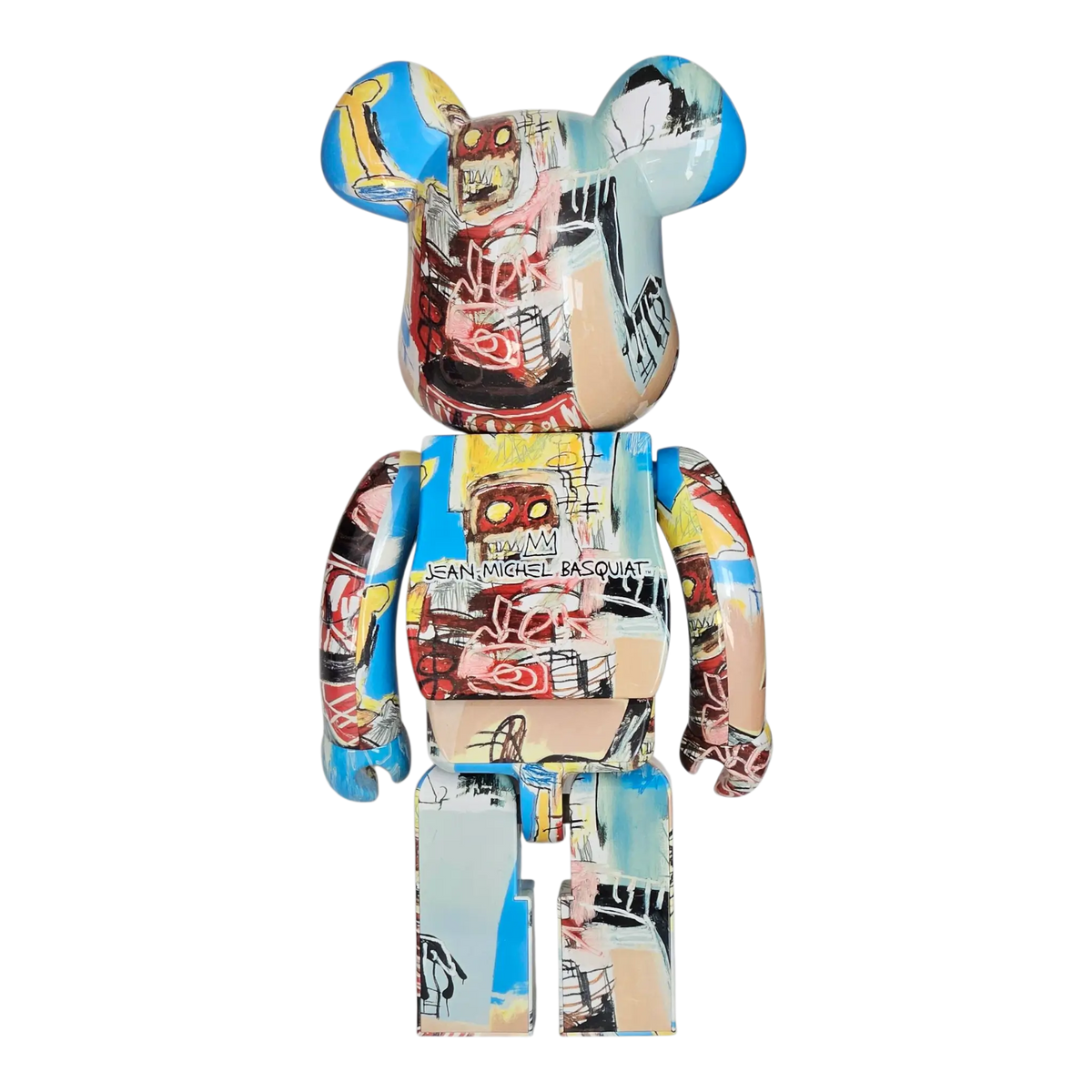 Bearbrick Jean-Michel Basquiat #6 1000% Rückseite