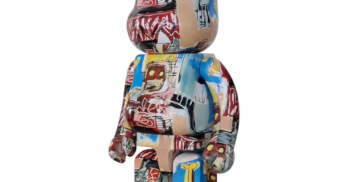BE@RBRICK Jean-Michel Basquiat #6 1000% | MyBearBrick.de