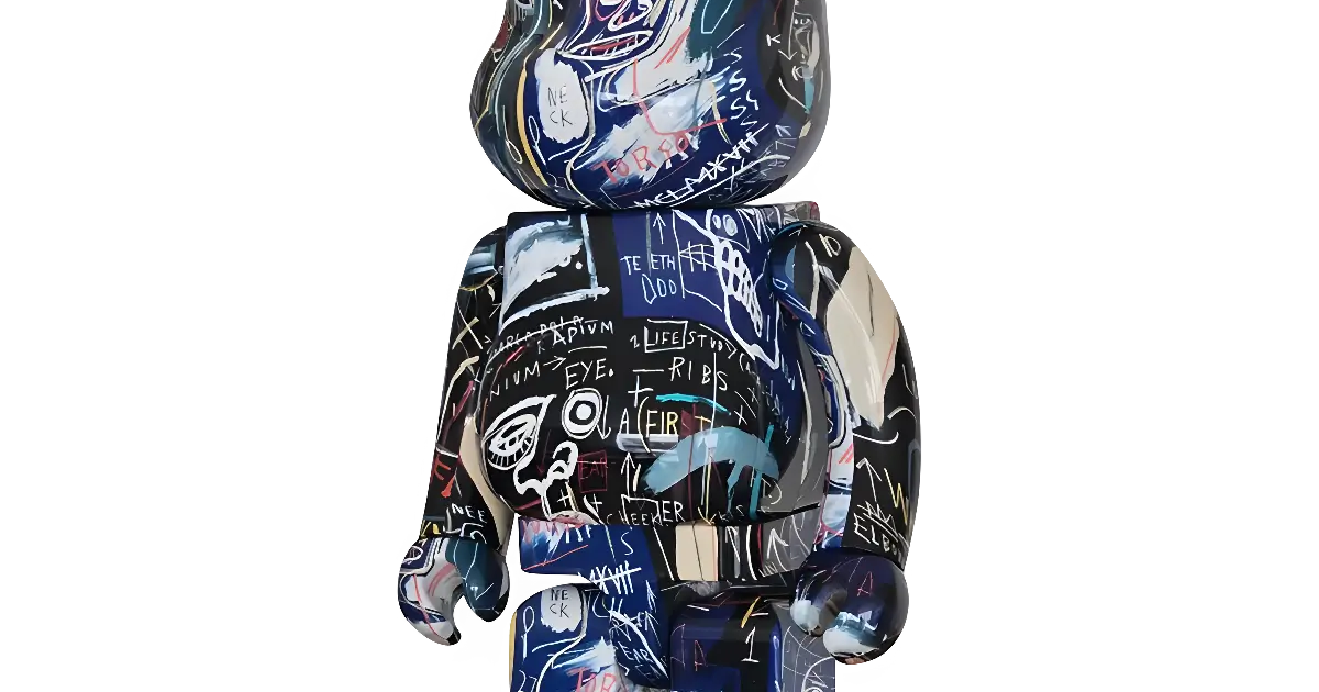 BE@RBRICK Jean-Michel Basquiat #7 1000% | MyBearBrick.de