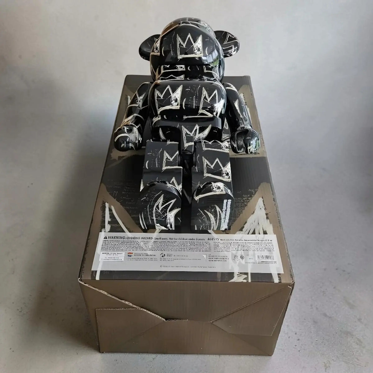 Bearbrick Jean-Michel Basquiat #8 1000% Echtheitsmerkmale