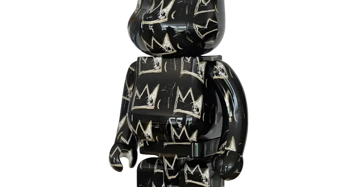 BE@RBRICK Jean-Michel Basquiat #8 1000% | MyBearBrick.de