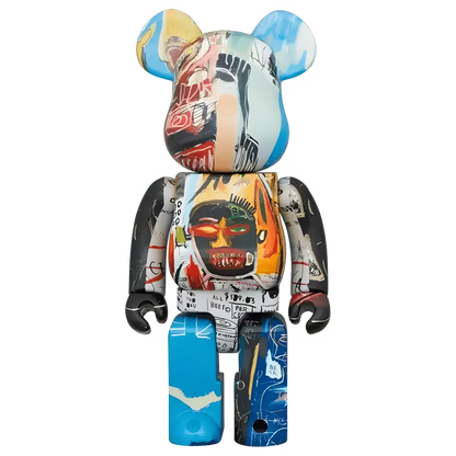 Bearbrick Jean-Michel Basquiat "Special" 100%+400% Herstellerbild 3