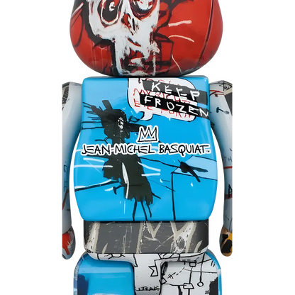 Bearbrick Jean-Michel Basquiat "Special" 100%+400% Herstellerbild 4