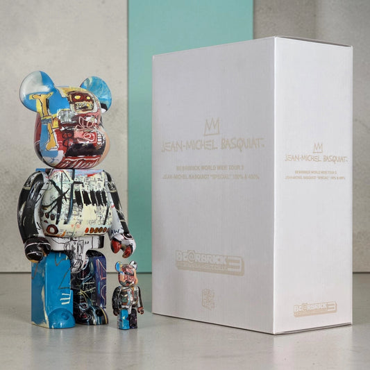 Bearbrick Jean-Michel Basquiat "Special" 100%+400% mit Verpackung