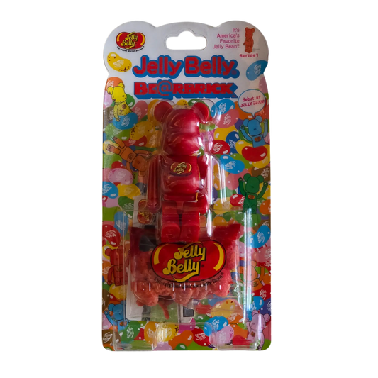 Bearbrick Jelly Belly – 1 Very Cherry 100% in der Verpackung