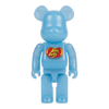 Bearbrick Jelly Belly® – 3 Berry Blue 100% Bild