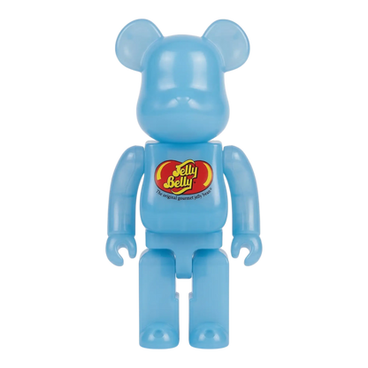 Bearbrick Jelly Belly® – 3 Berry Blue 100% Bild