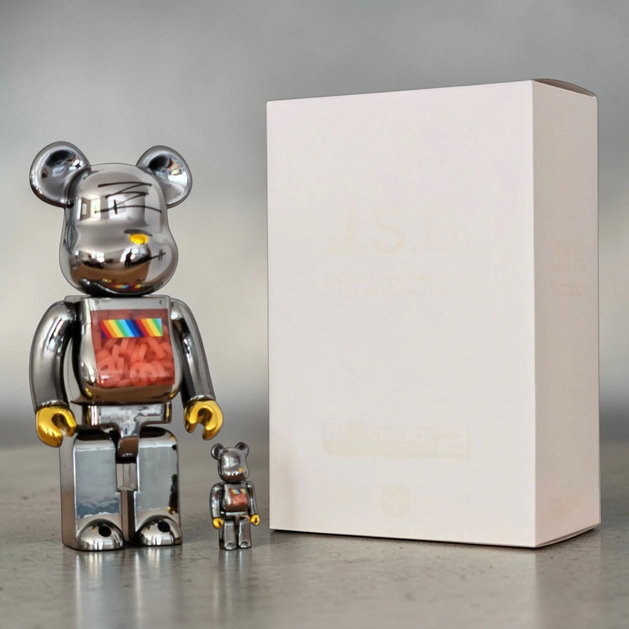 JSB ベアブリック400% 100% BE＠RBRICK-ベアブリック- J.S.B. 100% ＆ 400% MEDICOM TOY BE@RBRICK