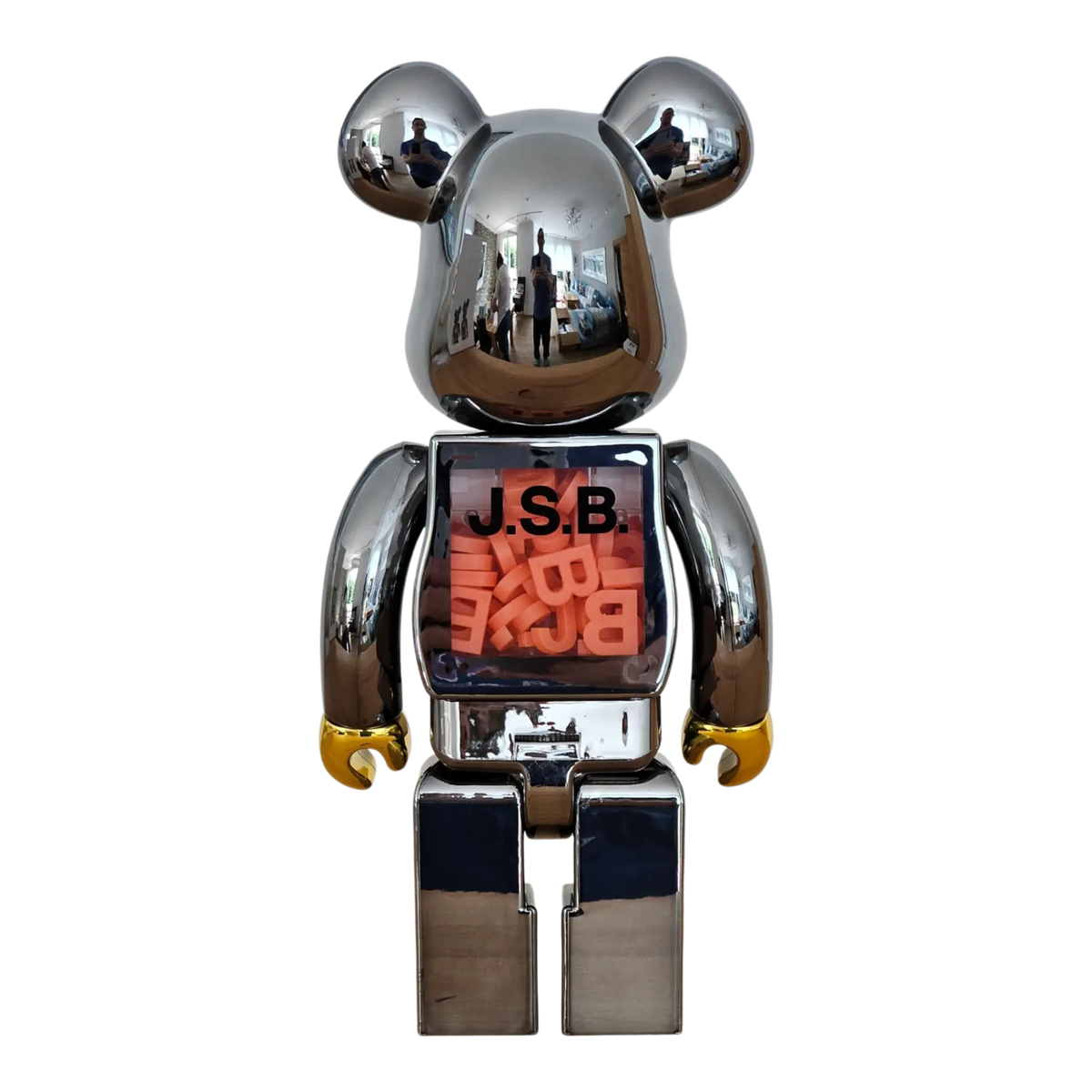 Bearbrick J.S.B. 4th Version 100%+400% Rückseite