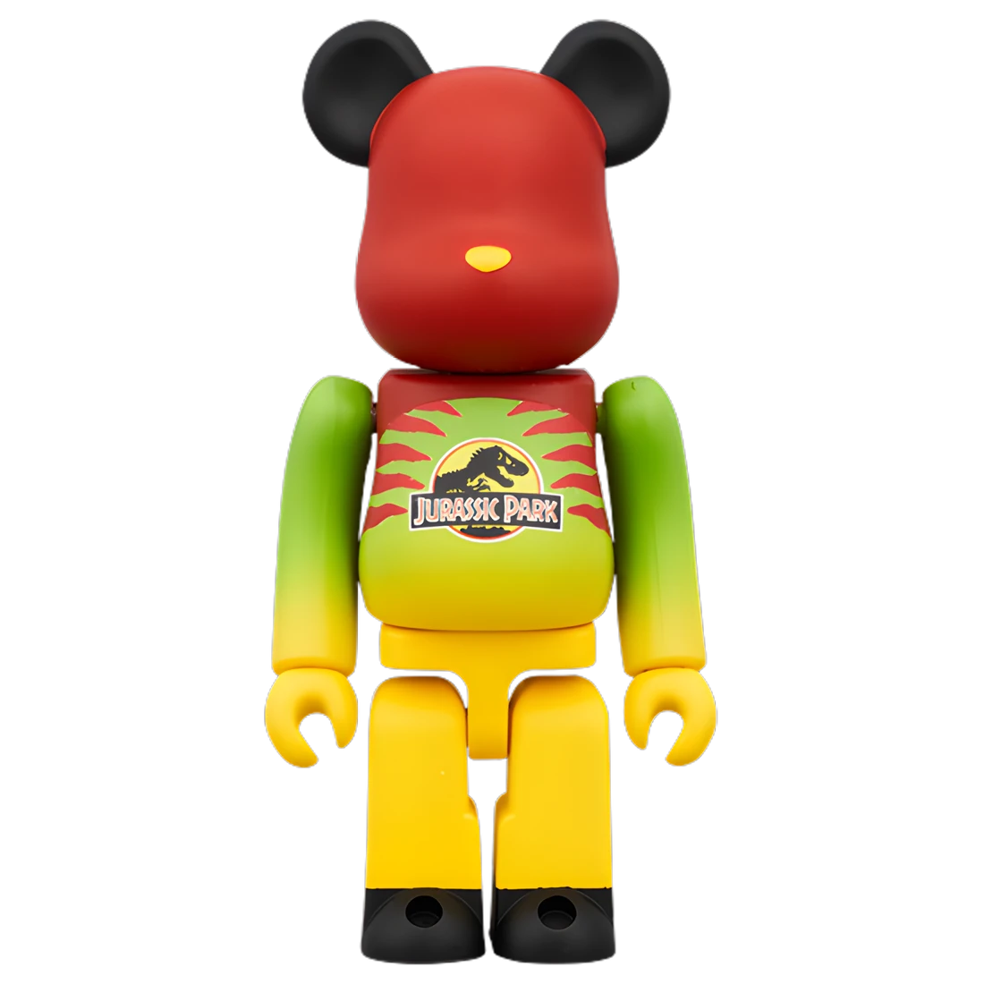 Bearbrick Jurassic Park Green & Yellow Version 100%+400% Herstellerbild 2