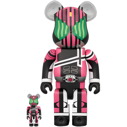 Bearbrick Kamen Rider Decade 100%+400% Herstellerbild 1