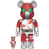 Bearbrick Kamen Rider ZX 100%+400% Herstellerbild 1