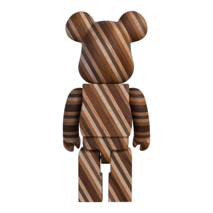 Bearbrick Karimoku ASLOPE 60° 400% Rückseite