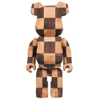 Bearbrick Karimoku fragmentdesign Polygon Chess 400% Herstellerbild 1