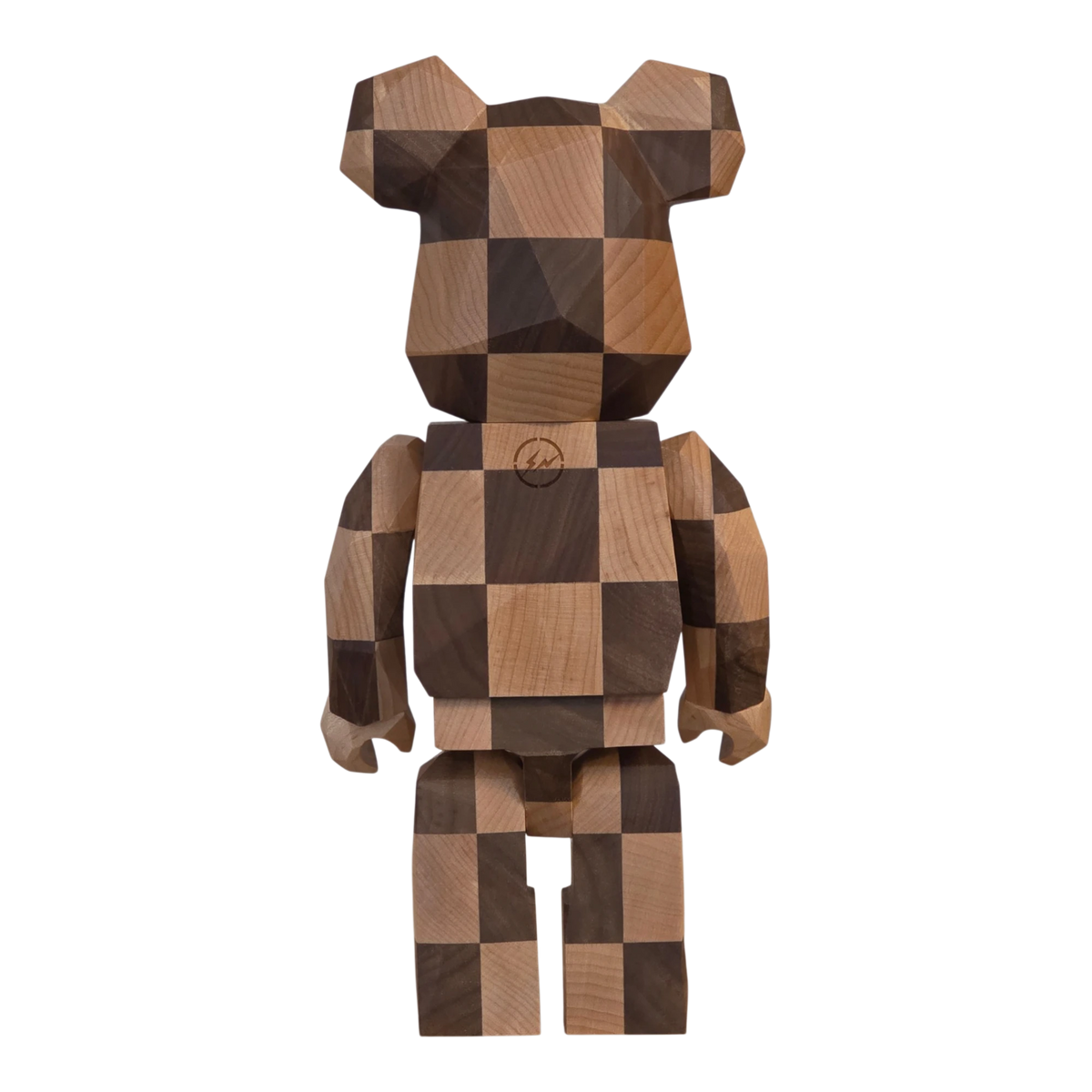 Bearbrick Karimoku fragmentdesign Polygon Chess 400% Rückseite