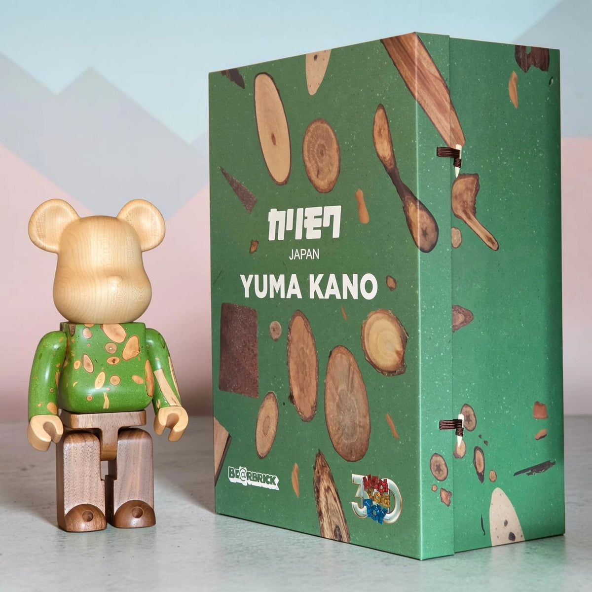 Bearbrick Karimoku Yuma Kano 400% mit Verpackung