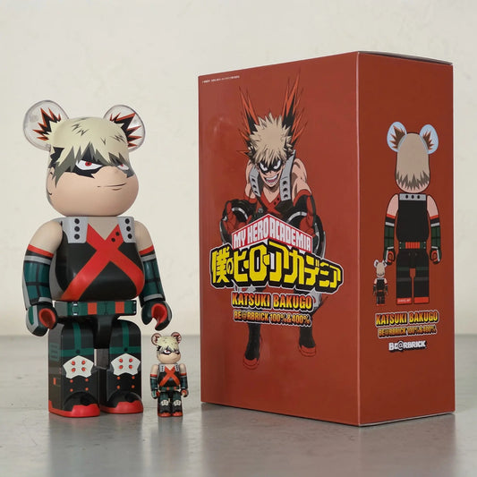 Bearbrick Katsuki Bakugō 100%+400% mit Verpackung