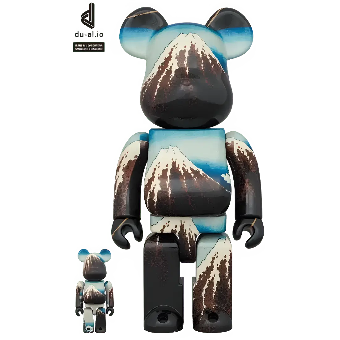 BE@RBRICK 富嶽三十六景 100% & 400% BE@RBRICK Katsushika Hokusai 