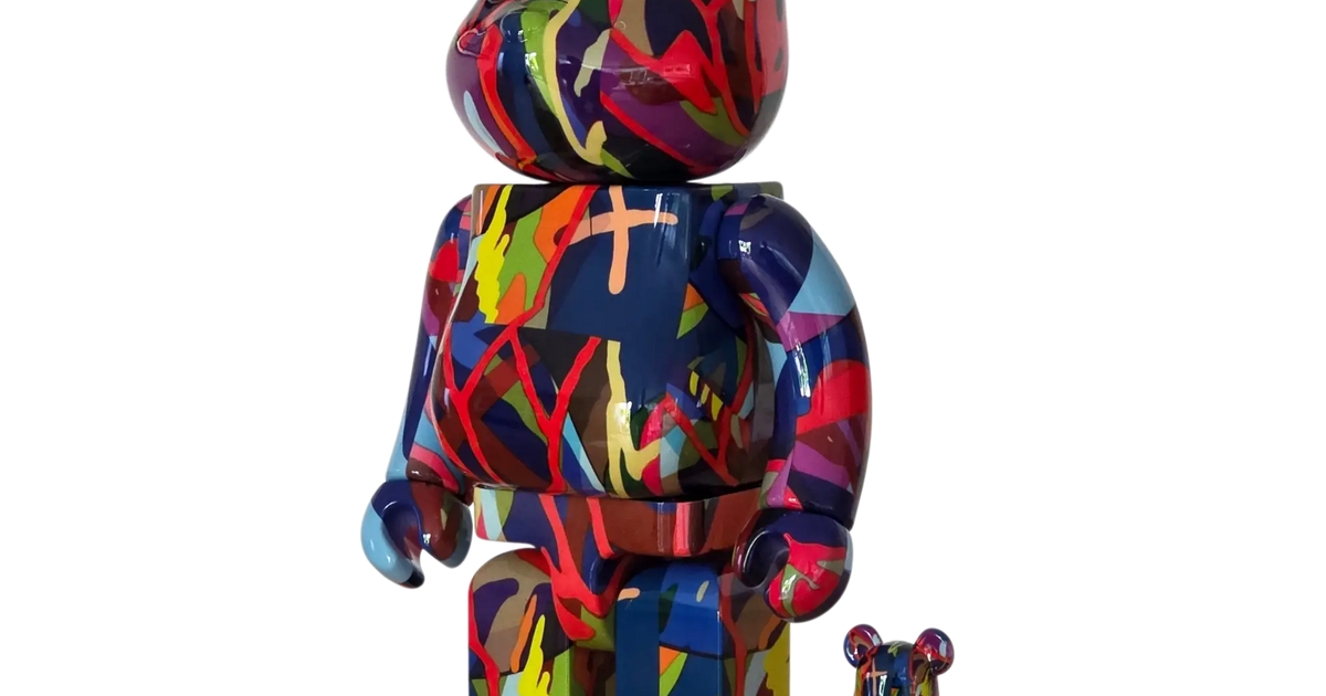 BE＠RBRICK KAWS　TENSION　100％＆400％ BE@RBRICK KAWS TENSION 100%+400% | MyBearBrick
