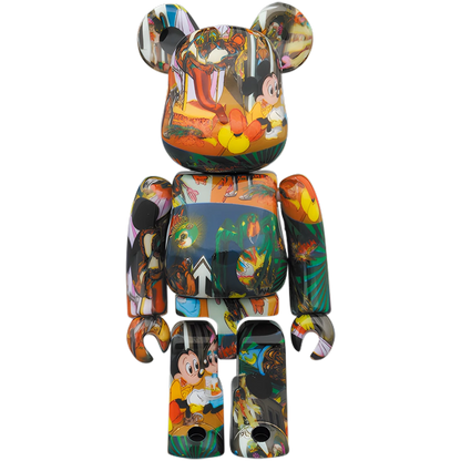 Bearbrick Keiichi Tanaami "Mickey Mouse" 100%+400% Herstellerbild 2