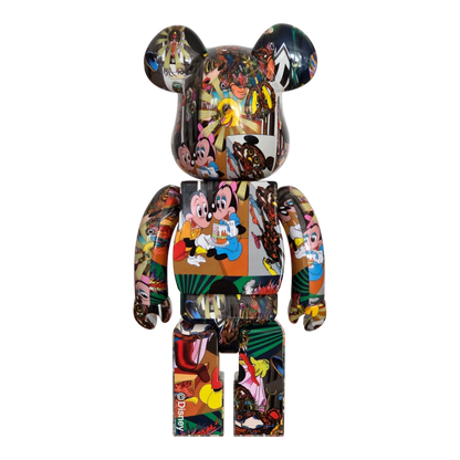 Bearbrick Keiichi Tanaami "Mickey Mouse" 100%+400% Rückseite
