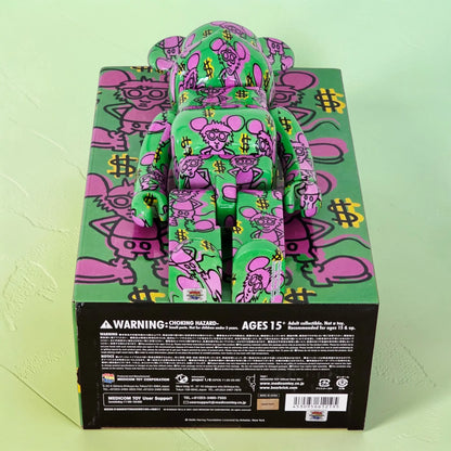 Bearbrick Keith Haring #11 100%+400% Echtheitsmerkmale